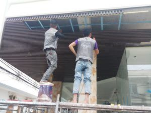 Thi công trần thạch cao