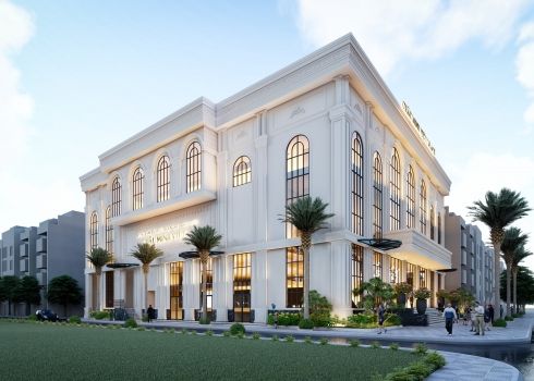 Thiết kế mặt tiền nhà hàng