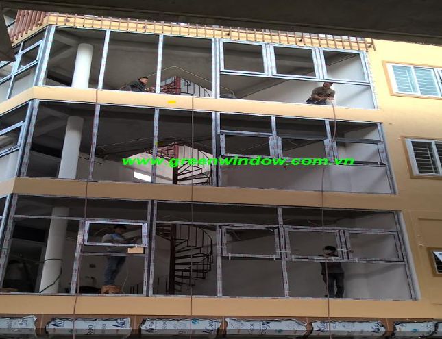 Lắp đặt cửa nhôm
