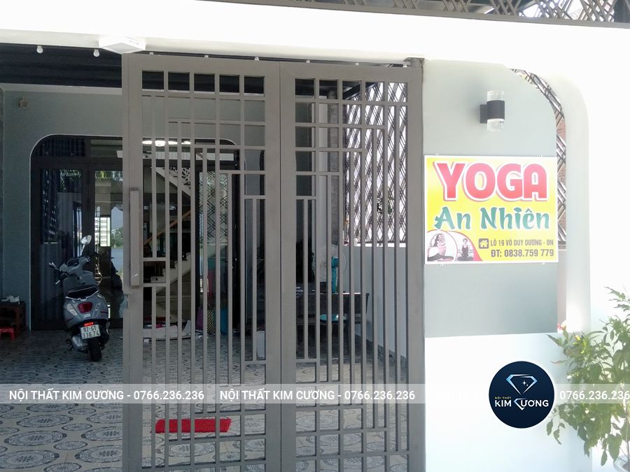 Tủ bếp Acrylic nhà chị Kha ở Hòa Hiệp