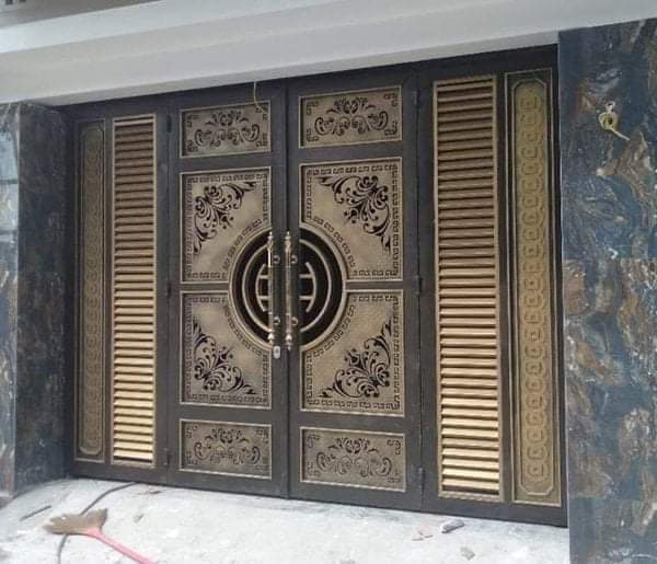 Thi công cửa sắt 