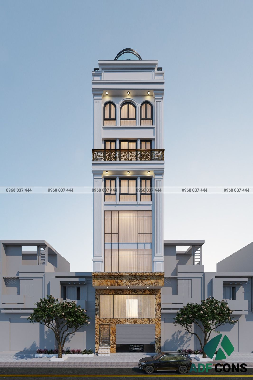 Thi công dự án tòa Building
