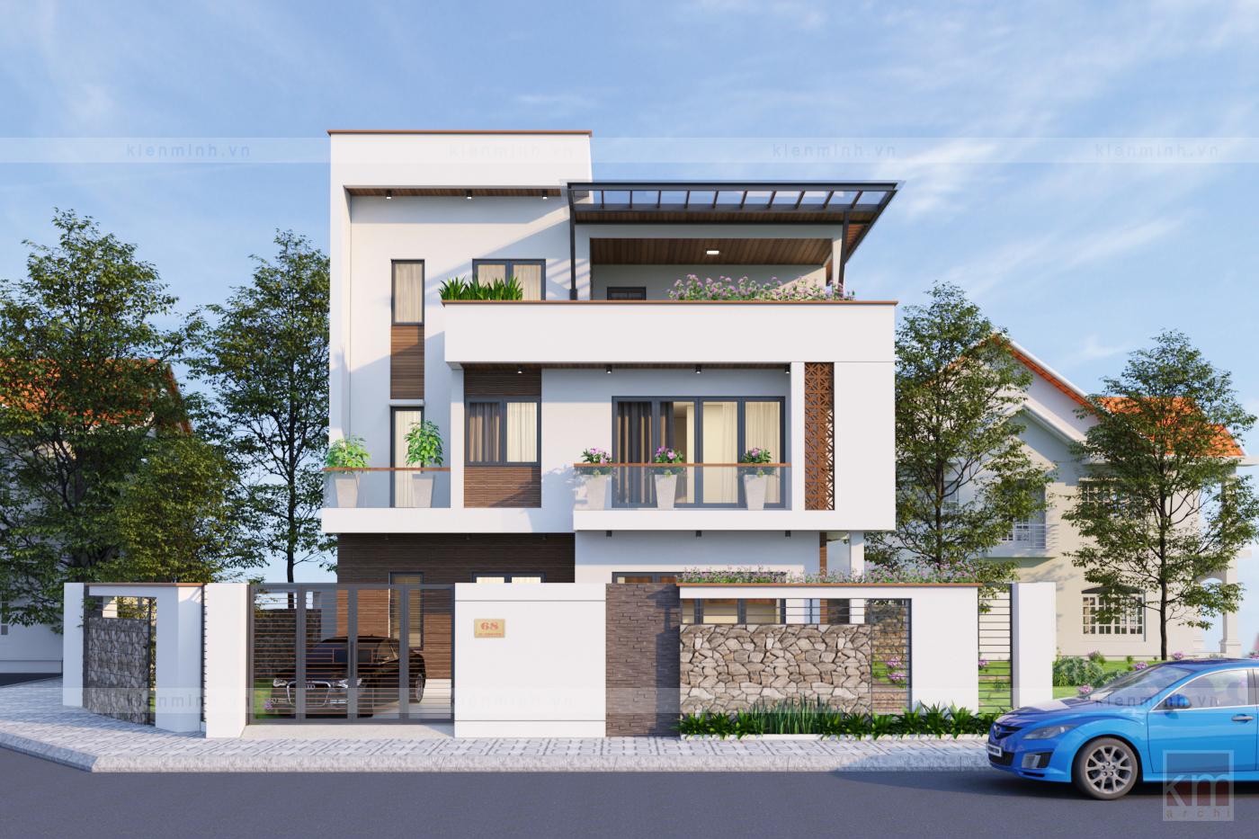 Thiết kế kiến trúc biệt thự