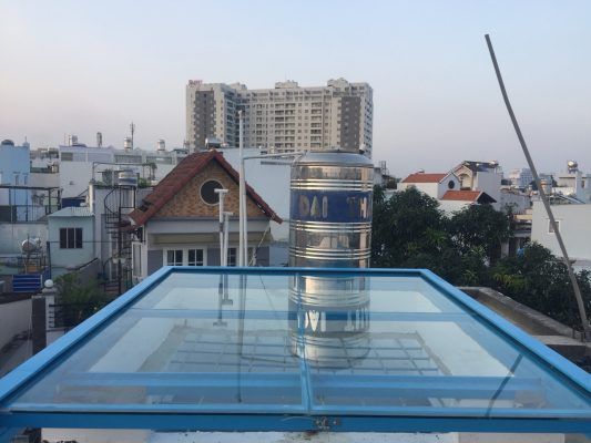 Lắp đặt giếng trời 