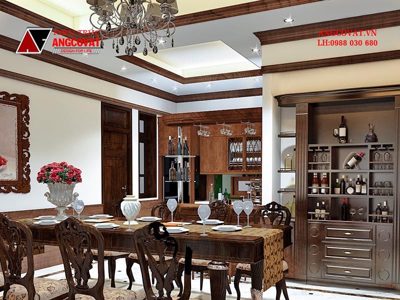 Thiết kế nội thất biệt thự