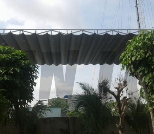 Thi công lắp đặt mái che 