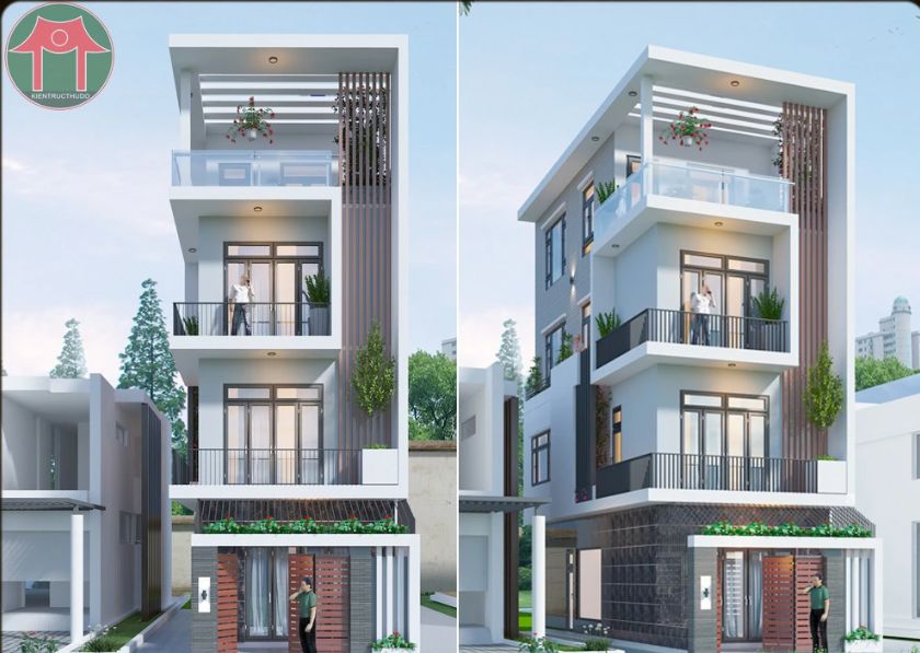 Thiết kế nhà 3 tầng