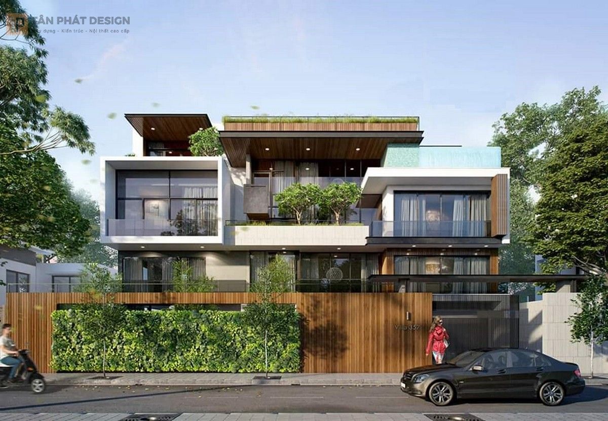Thiết kế kiến trúc biệt thự