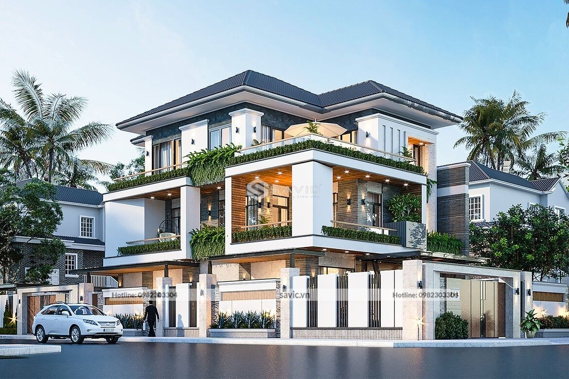 Thiết kế biệt thự hiện đại