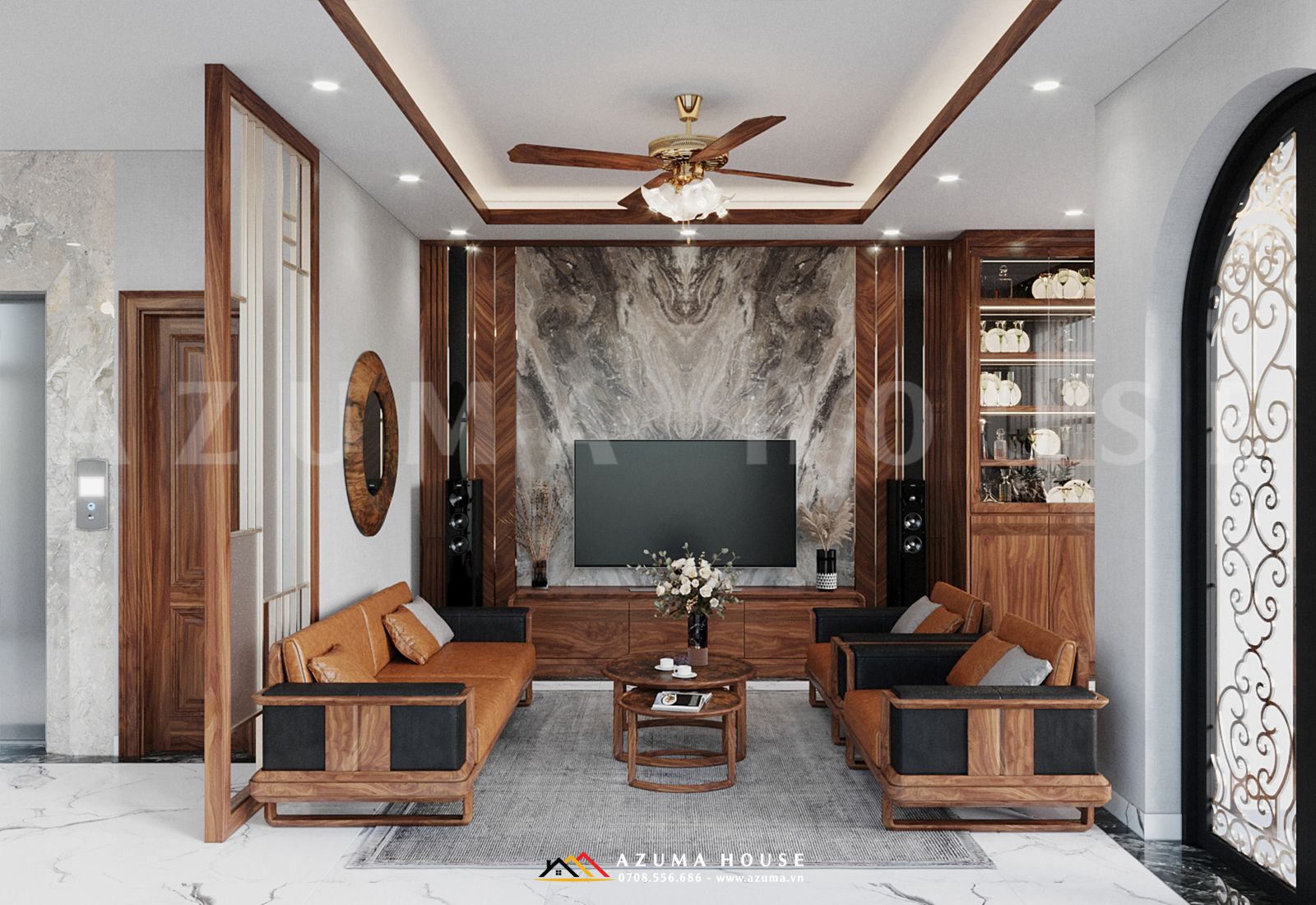 Thiết kế nội thất biệt thự
