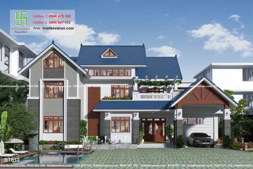 Thiết kế biệt thự nhà vườn