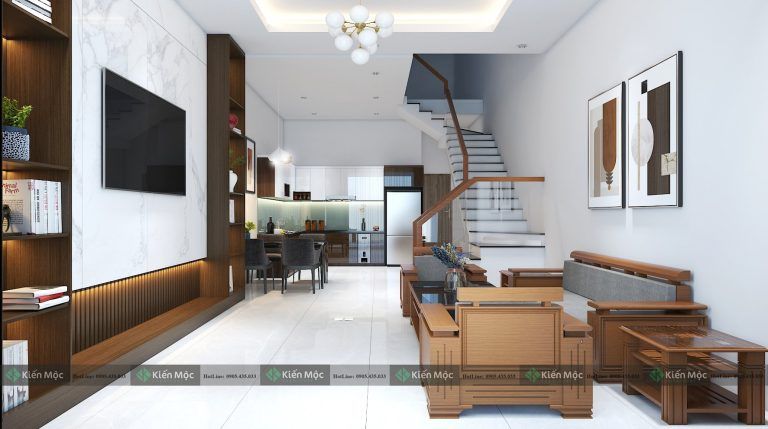 Nhà phố chị Trang với diện tích 200m2