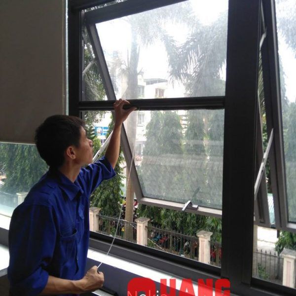 Cửa lưới chống muỗi dạng mở 