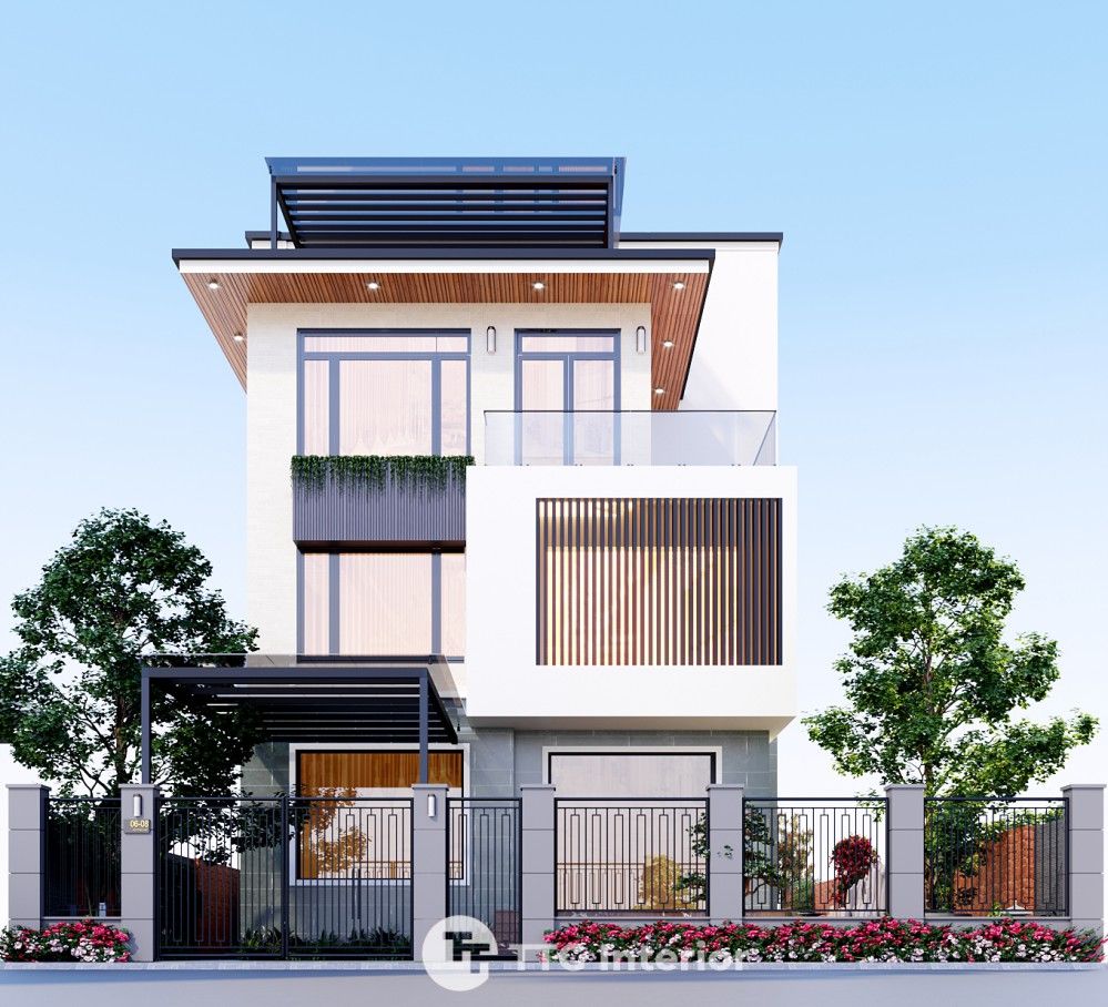  Thiết kế kiến trúc biệt thự