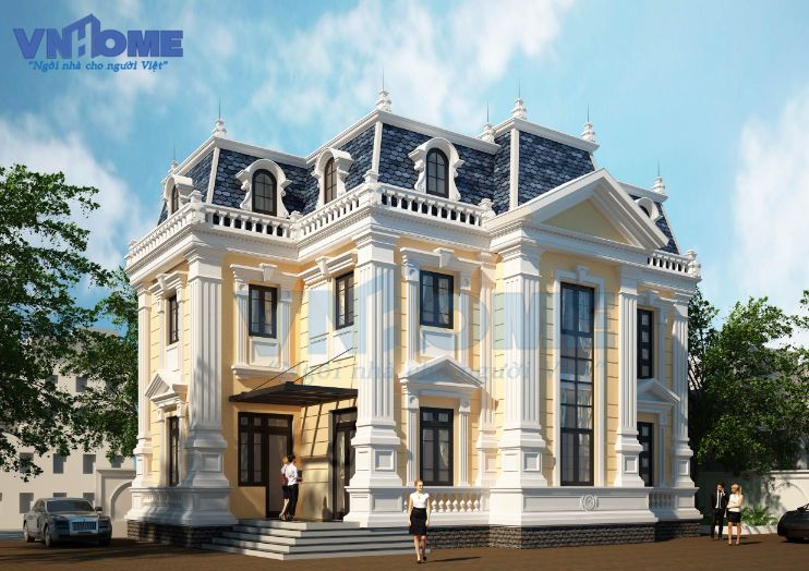 Thiết kế biệt thự tân cổ điển