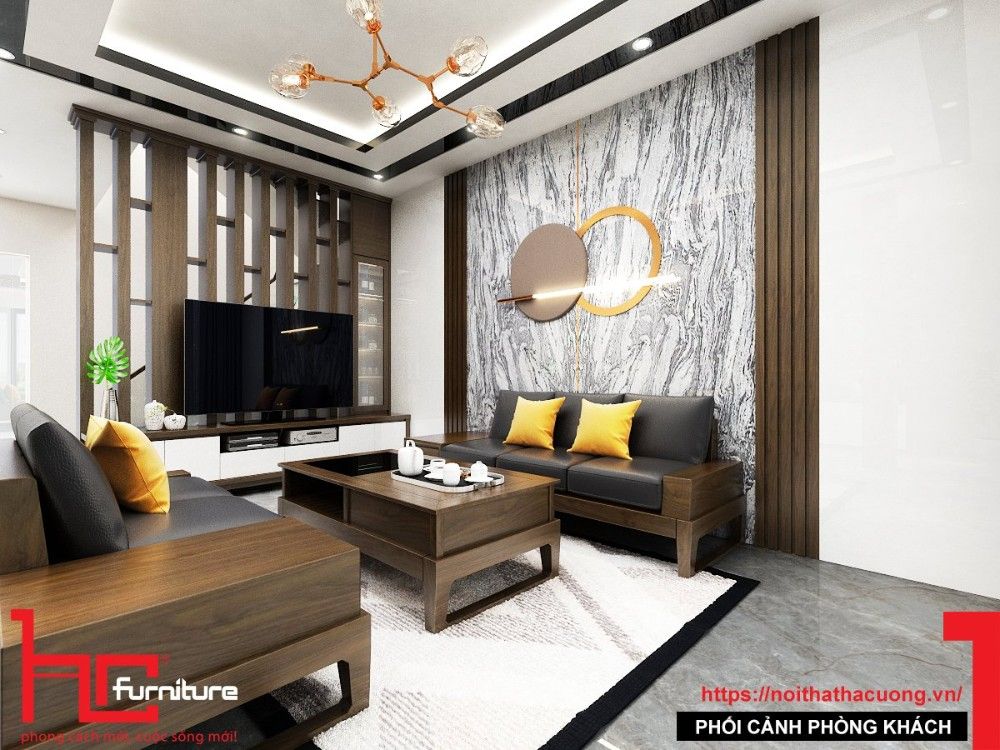 Thiết kế phòng khách hiện đại