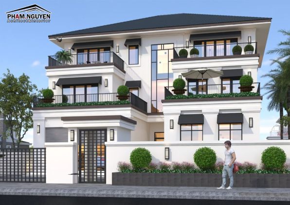 Thiết kế kiến trúc biệt thự