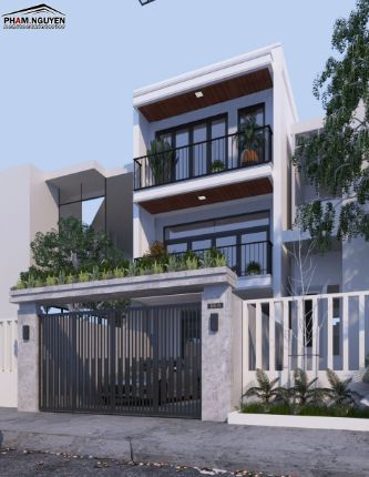 Thiết kế kiến trúc nhà phố
