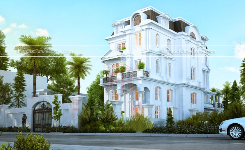 Thiết kế kiến trúc biệt thự