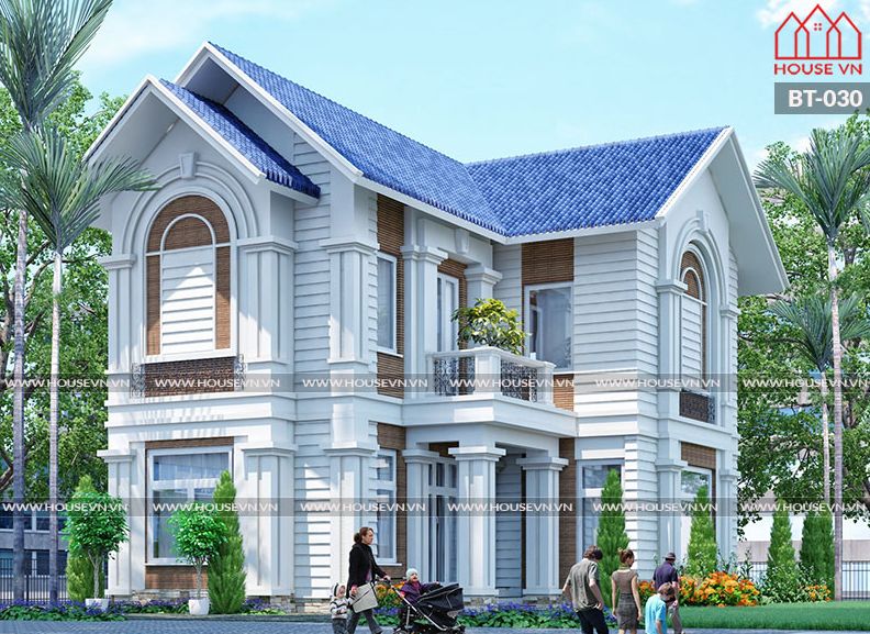 Thiết kế kiến trúc biệt thự