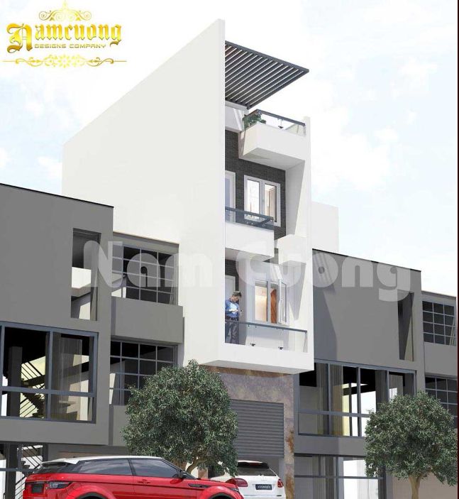 Thiết kế nhà phố hiện đại