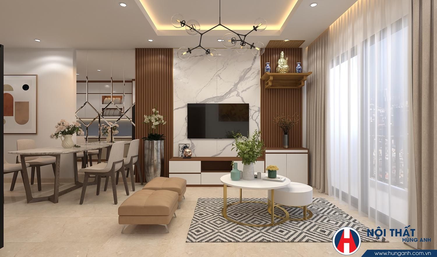 Thi công căn hộ Vinhomes Ocean Park