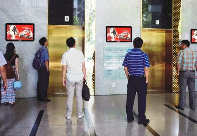 Thang máy tải khách công ty 