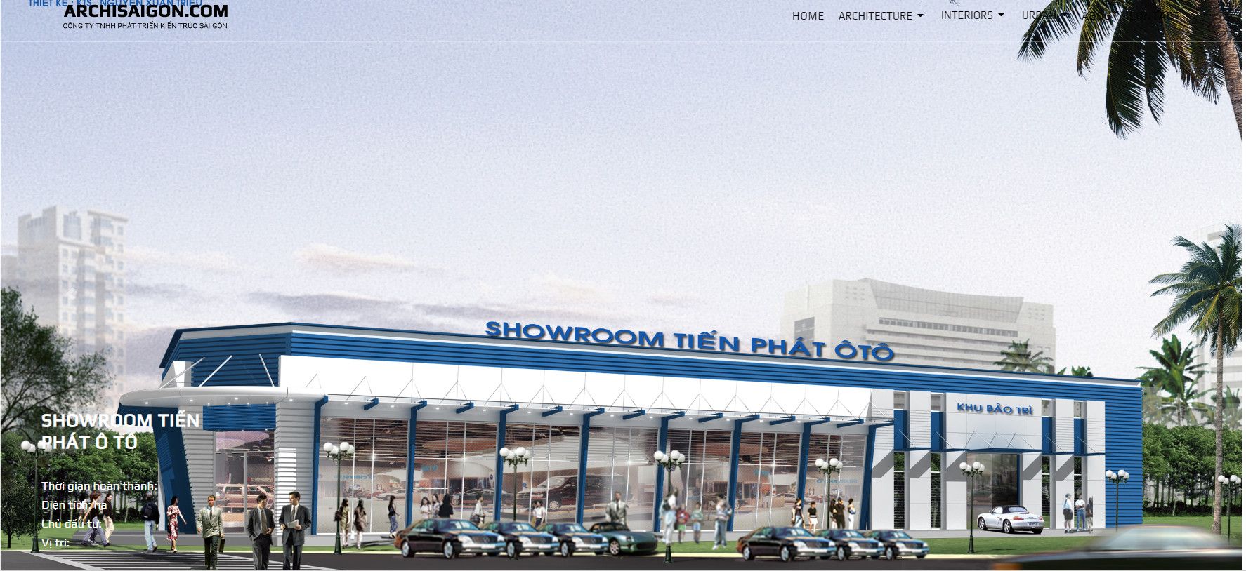 Showroom Ô tô Tiến Phát