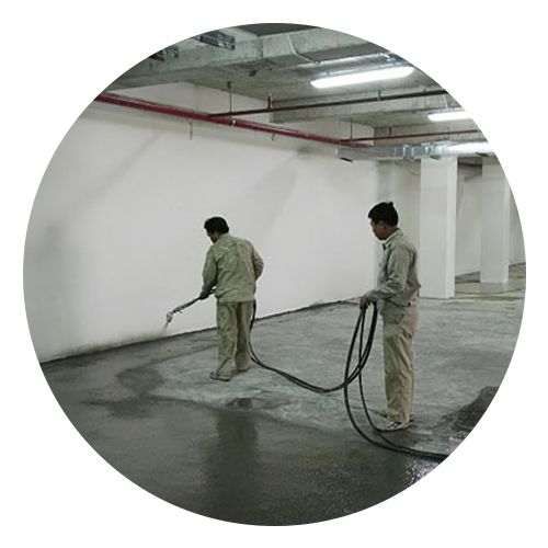 Sơn epoxy tầng hầm