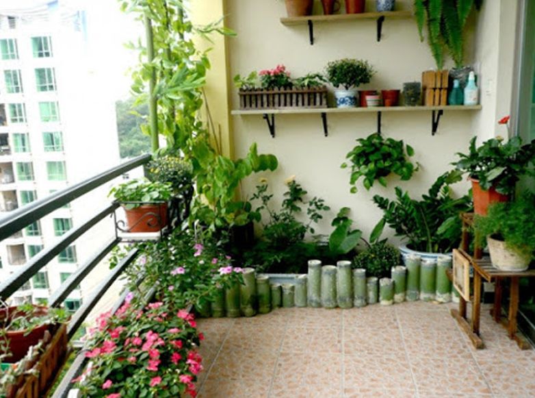 Tiểu cảnh ban công