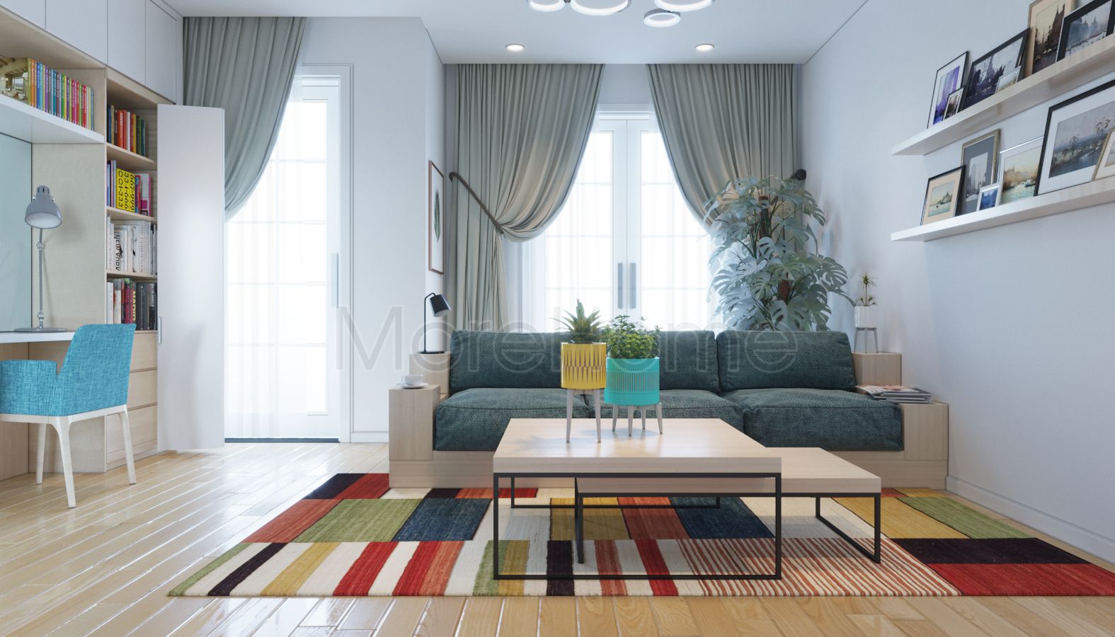 Thiết kế nội thất nhà phố