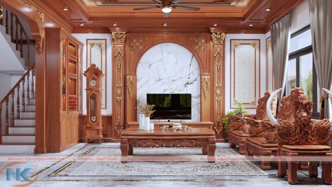 Thiết kế nội thất biệt thự 