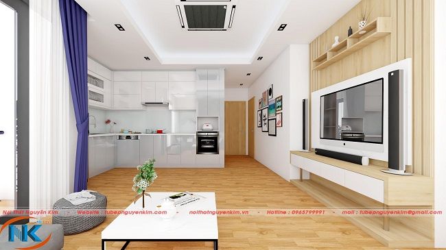 Thiết kế nội thất căn hộ chung cư