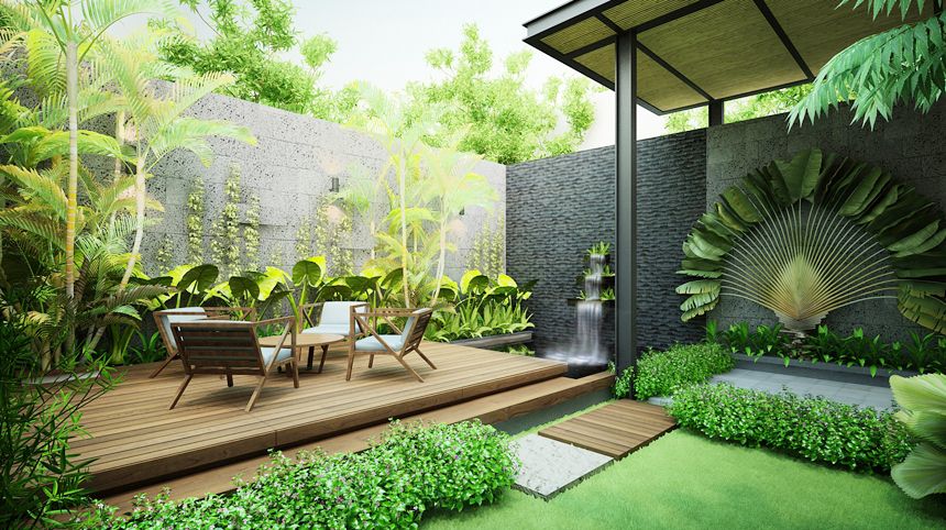 Thiết kế cảnh quan sân vườn
