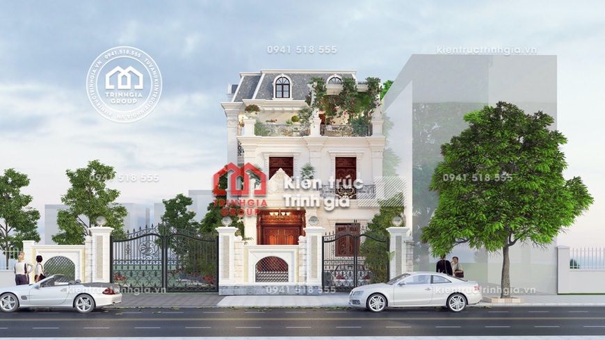 Thiết kế biệt thự tân cổ điển 