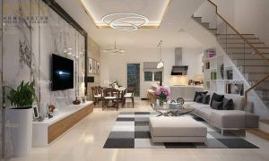 Thiết kế nội thất phòng khách
