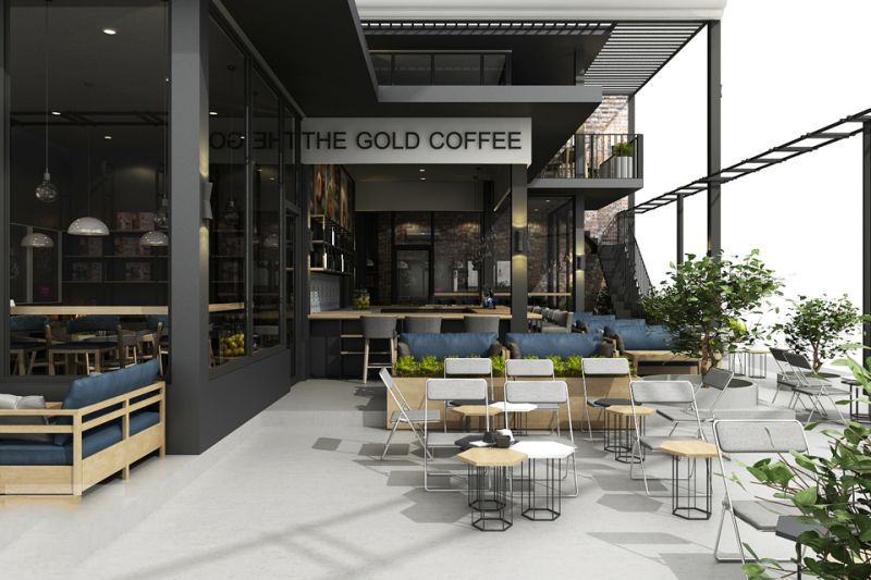  Thiết kế quán cafe
