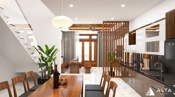 Thiết kế nội thất nhà phố