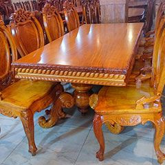 Bộ bàm ghế ăn gỗ