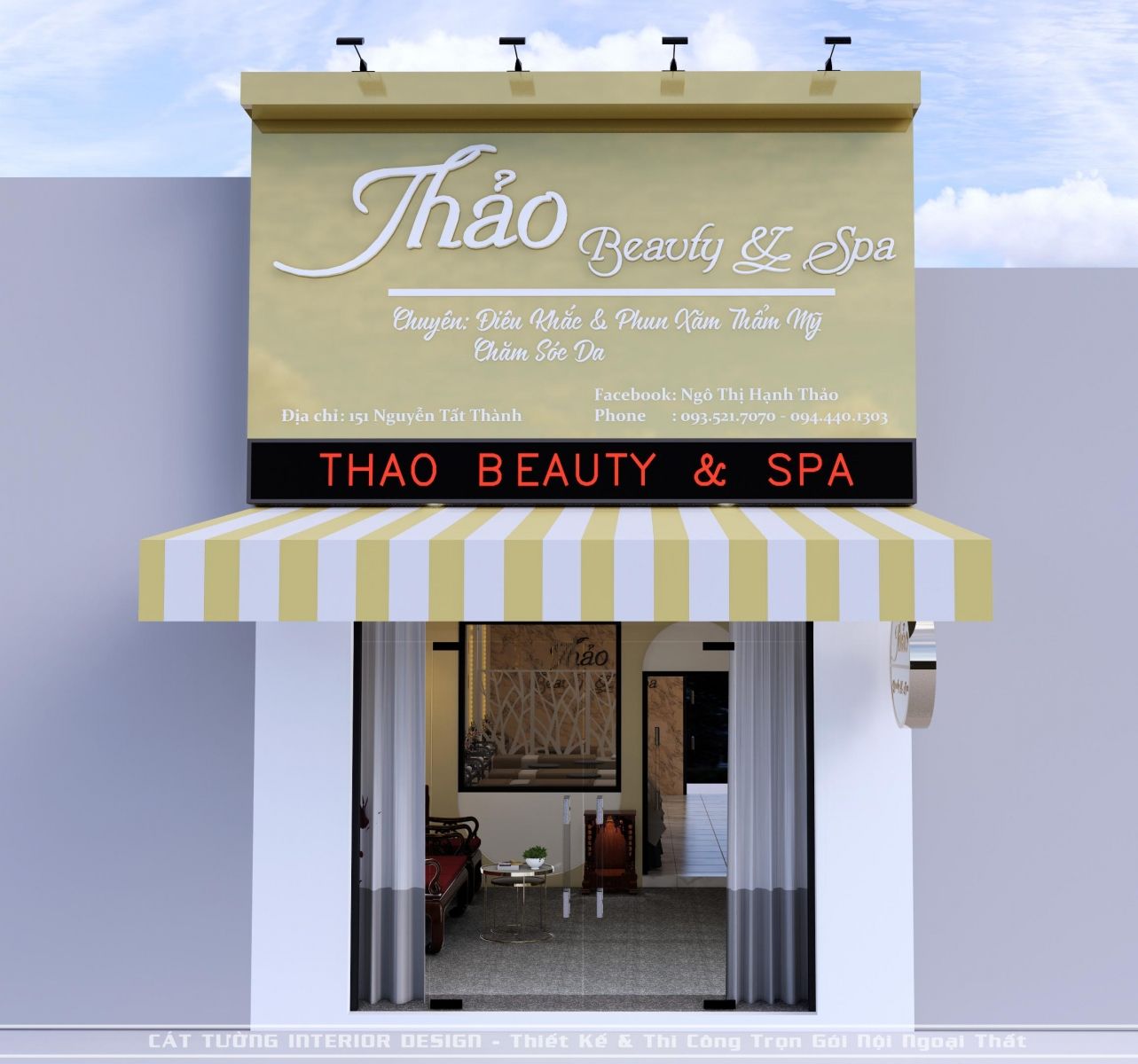 THIẾT KẾ THI CÔNG SPA