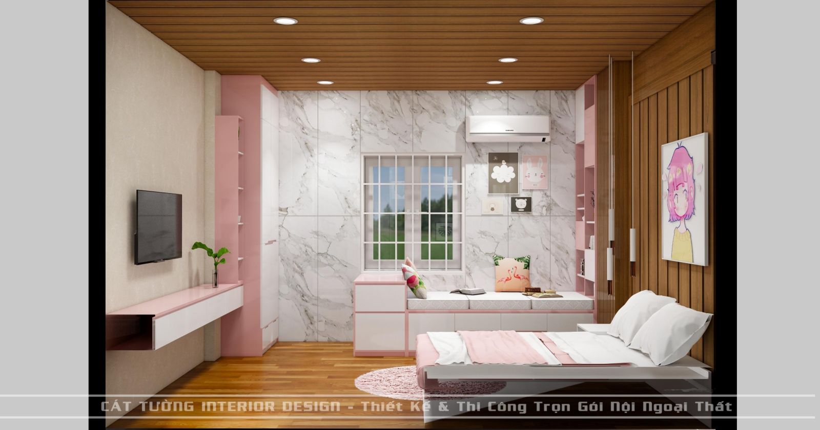 THIẾT KẾ NỘI THẤT PHÒNG NGỦ CHO TRẺ EM