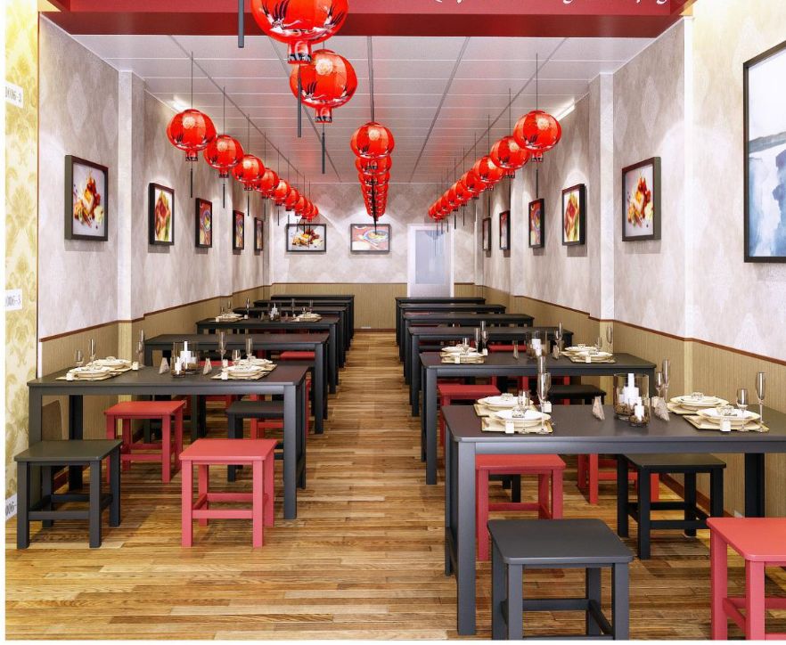 Thiết kế nội thất quán ăn 