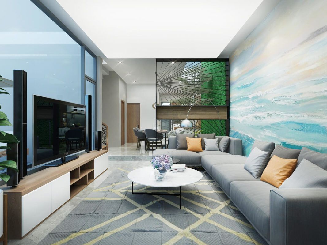Thiết kế nội thất nhà phố