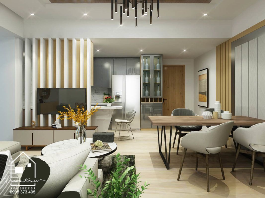 Thiết kế thi công nội thất chung cư
