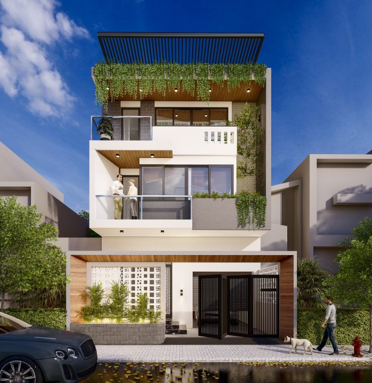 Thiết kế kiến trúc biệt thự