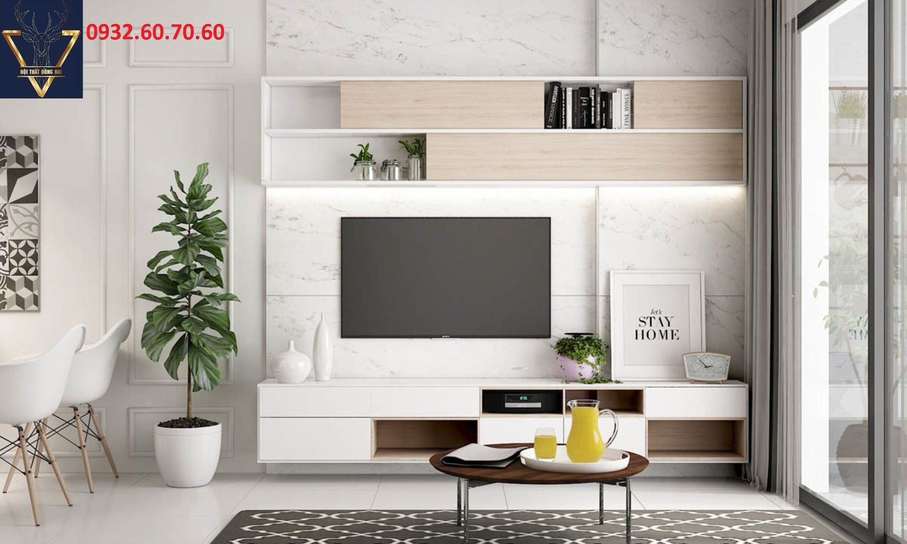 Thiết kế nội thất phòng khách