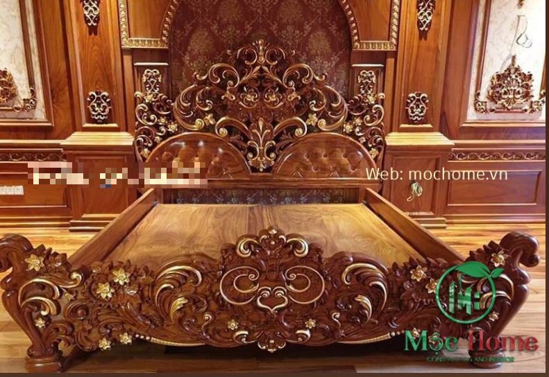 Giường ngủ gỗ