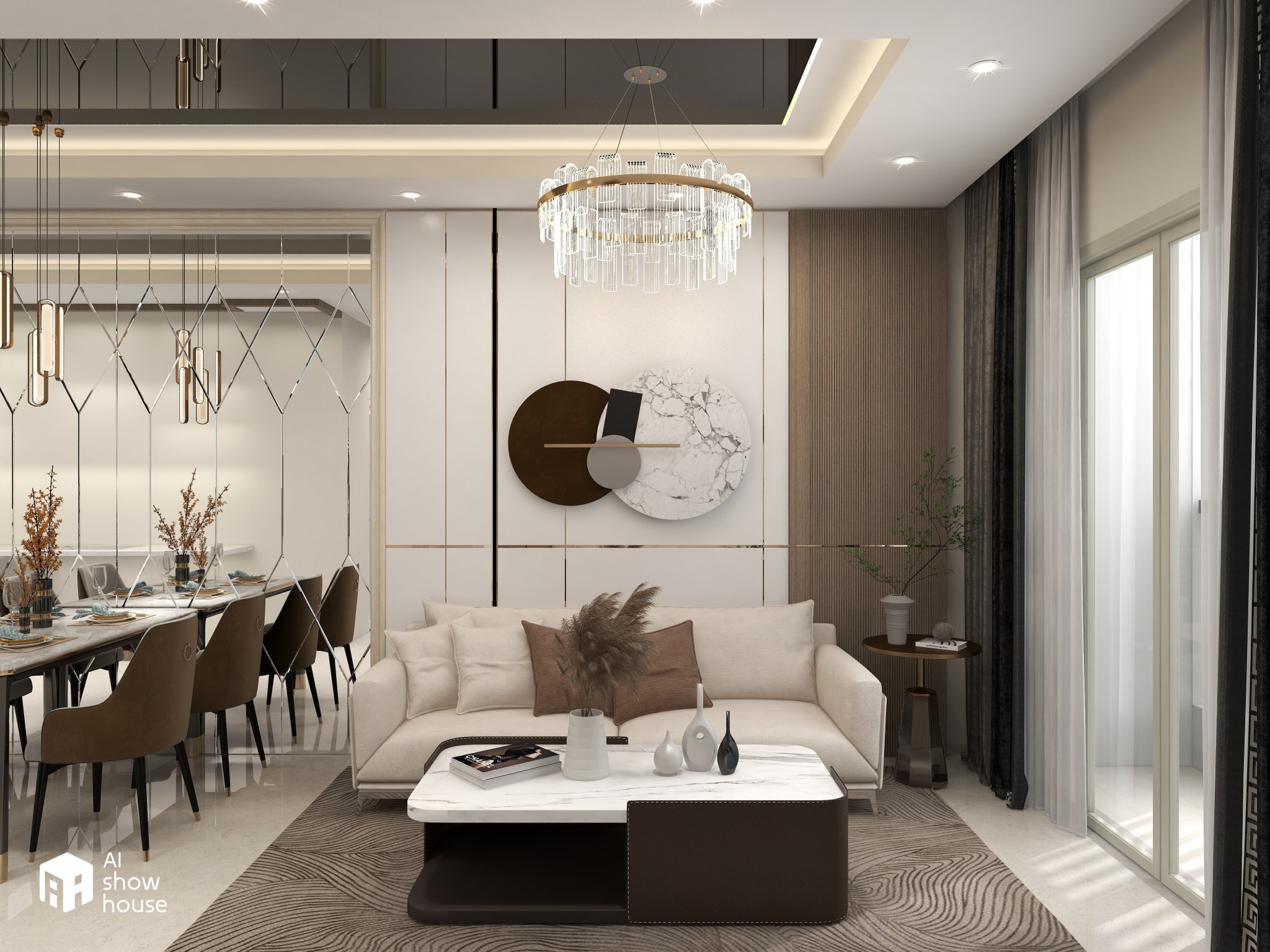 Thiết kế thi công nội thất căn hộ chung cư Dream Home