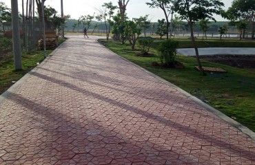 Gạch lát công viên