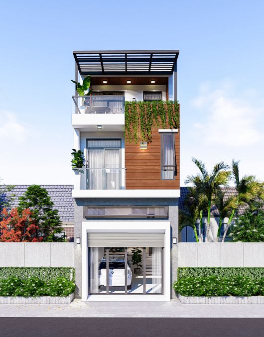 Thiết kế nhà phố hiện đại